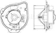 AB 135 000P MAH - Wentylator wnętrza MAHLE VOLVO S80/V80