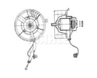 AB 37 000P MAH - Wentylator wnętrza MAHLE VAG AROSA/IBIZA II