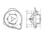 AB 58 000P MAH - Wentylator wnętrza MAHLE VOLVO 240