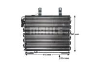 AC 159 000S MAH - Skraplacz klimatyzacji MAHLE BMW E30 316-325 82-94