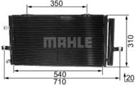 AC 230 000S MAH - Skraplacz klimatyzacji MAHLE ROVER 75