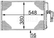 AC 335 000S MAH - Skraplacz klimatyzacji MAHLE GM CORSA C