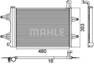 AC 359 000P MAH - Skraplacz klimatyzacji MAHLE VAG POLO/FABIA/VAG/ROOM