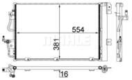 AC 377 001S MAH - Skraplacz klimatyzacji MAHLE GM ASTRA H 1.4-1.8B