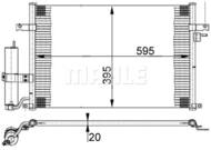 AC 384 000S MAH - Skraplacz klimatyzacji MAHLE CHEVROLET LACETTI 05-