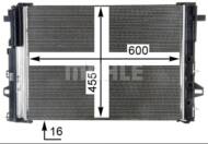 AC 446 000P MAH - Skraplacz klimatyzacji MAHLE DB A 180/200/220 CDI