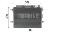AC 453 000P MAH - Skraplacz klimatyzacji MAHLE DB W211 05-