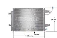 AC 509 000S MAH - Skraplacz klimatyzacji MAHLE MITSUBISHI COLT VI 04-