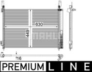 AC 588 000P MAH - Skraplacz klimatyzacji MAHLE RENAULT KOLEOS 2.0D/2.5 08-