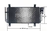 AC 714 000S MAH - Skraplacz klimatyzacji MAHLE MAZDA 6 08-