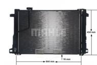 AC 786 000S MAH - Skraplacz klimatyzacji MAHLE DB W204 C-KLASA 07-