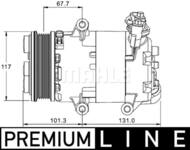 ACP 1330 000P MAH - Kompresor klimatyzacji MAHLE FORD MONDEO/S-MAX 2.2TDCI 08-15 LAND ROVER FREELANDER 2.2D