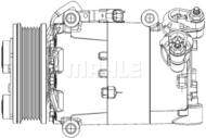 ACP 1364 000P MAH - Kompresor klimatyzacji MAHLE FORD FOCUS/MONDEO/C-MAX 07- 10-