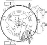 ACP 1366 000P MAH - Kompresor klimatyzacji MAHLE FORD FIESTA 1.2 08 -