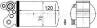 AD 101 000S MAH - Osuszacz Klimatyzacji MAHLE VOLVO V60 10-/XC60 08-/S60 II 10-