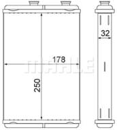 AH 10 000S MAH - Nagrzewnica MAHLE FIAT ULYSSE/PSA 807