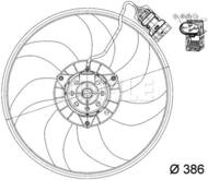 CFF 161 000P MAH - Wentylator MAHLE GM