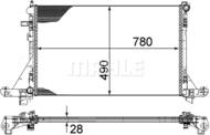 CR 1770 000P MAH - Chłodnica wody MAHLE RENAULT MASTER 2.3DCI 2010-