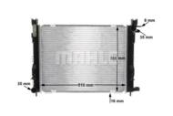 CR 2166 000S MAH - Chłodnica wody MAHLE RENAULT CLIO 1.5 DCI 11-