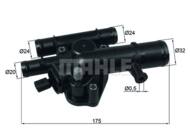 TI 243 89 MAH - Termostat MAHLE /89 st.C/ RENAULT 1.9DCI