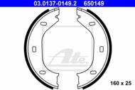 03.0137-0149.2 - Szczęki hamulcowe ATE BMW 3 E30 82-91 /ręczny/