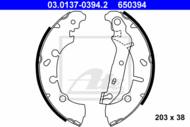 03.0137-0394.2 - Szczęki hamulcowe ATE FORD FIESTA 00-08