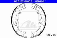 03.0137-0400.2 - Szczęki hamulcowe ATE TOYOTA RAV 4 01- /ręczny/