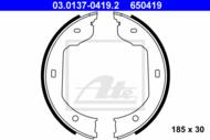 03.0137-0419.2 - Szczęki hamulcowe ATE BMW 5 E60 03- /ręczny/