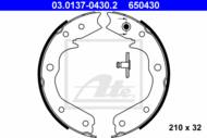 03.0137-0430.2 - Szczęki hamulcowe ATE OPEL FRONTERA /ręczny/