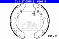 03.0137-0518.2 - Szczęki hamulcowe ATE MITSUBISHI L200 05-