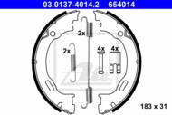 03.0137-4014.2 - Szczęki hamulcowe ATE DB W163 ML-KLASA 98-05