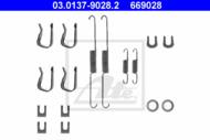 03.0137-9028.2 - Zestaw instalacyjny szczęk hamulcowych ATE RENAULT