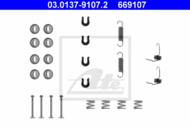 03.0137-9107.2 - Zestaw instalacyjny szczęk hamulcowych ATE MITSUBISHI