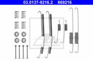 03.0137-9216.2 - Zestaw instalacyjny szczęk hamulcowych ATE PSA/FIAT