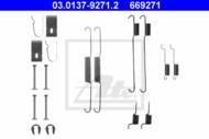 03.0137-9271.2 - Zestaw instalacyjny szczęk hamulcowych ATE SUBARU SUZUKI