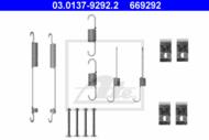 03.0137-9292.2 - Zestaw instalacyjny szczęk hamulcowych ATE HYUNDAI GETZ 02-09