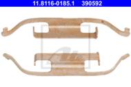 11.8116-0185.1 - Zestaw instalacyjny klocków hamulcowych ATE /tył/ BMW 3 E36 COMPACT