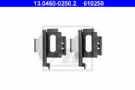 13.0460-0250.2 - Zestaw instalacyjny klocków hamulcowych ATE VAG DB