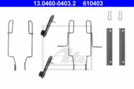 13.0460-0403.2 - Zestaw instalacyjny klocków hamulcowych ATE /przód/ PSA BX