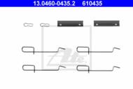 13.0460-0435.2 - Zestaw instalacyjny klocków hamulcowych ATE RENAULT/PSA