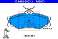 13.0460-2903.2 - Klocki hamulcowe ATE VAG T2 85-92