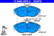 13.0460-2976.2 - Klocki hamulcowe ATE FIAT DUCATO 10/14 94-99