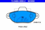 13.0460-3950.2 - Klocki hamulcowe ATE FIAT PUNTO 93-99