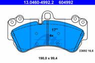 13.0460-4992.2 - Klocki hamulcowe ATE VAG TOUAREG 02-