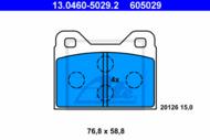 13.0460-5029.2 - Klocki hamulcowe ATE BMW 1600-2000 69-75