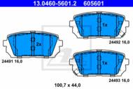 13.0460-5601.2 - Klocki hamulcowe ATE /tył/ KIA CARENS III 06-