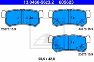 13.0460-5623.2 - Klocki hamulcowe ATE /tył/ SSANGYONG REXTON 02-