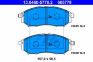 13.0460-5778.2 - Klocki hamulcowe ATE NISSAN NAVARA 05-