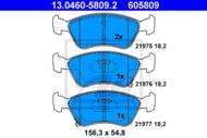 13.0460-5809.2 - Klocki hamulcowe ATE TOYOTA AVENSIS 97-03