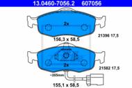 13.0460-7056.2 - Klocki hamulcowe ATE /+CZ/ FORD MONDEO 93-00